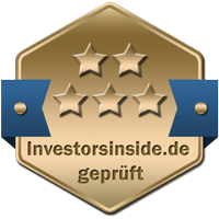 Prüfsiegel Gold Broker Vergleich Investors Inside